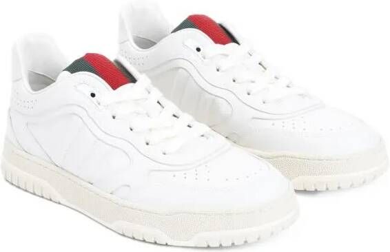 Gucci Low-Top Sneakers Re-Web Trainers in wit