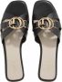 Guess Zwarte Leren Sandalen met Bandjes Symo Black Dames - Thumbnail 22