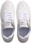 GUESS Moxea12 Dames Sneakers Hoog White Grey - Thumbnail 5