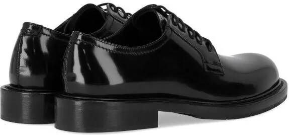 Guglielmo Rotta Loafers & ballerina schoenen Palma Black Lace Up in zwart