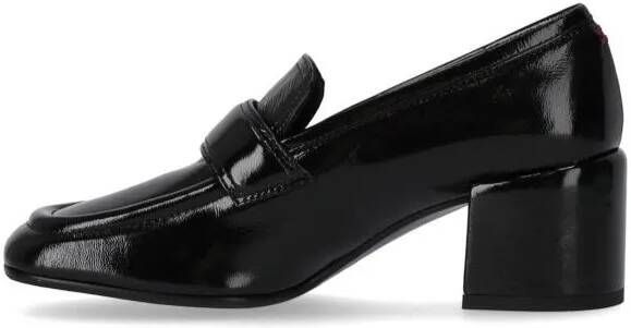 Halmanera Pumps & high heels Glaze Black Heeled Loafer in zwart