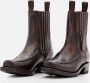 Hereu Boots Agulla Square Toe Chelsea Boots in zwart - Thumbnail 3