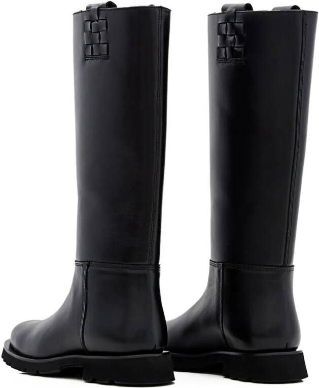 Hereu Boots Anella High Leather Boot in zwart