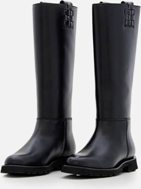 Hereu Boots Anella High Leather Boot in zwart