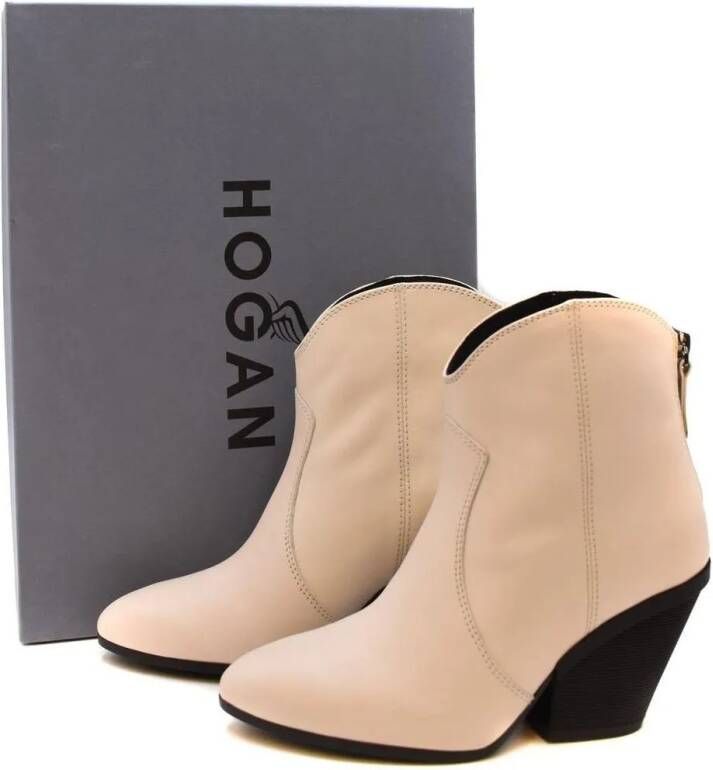 Hogan Boots & laarzen Booties White in wit