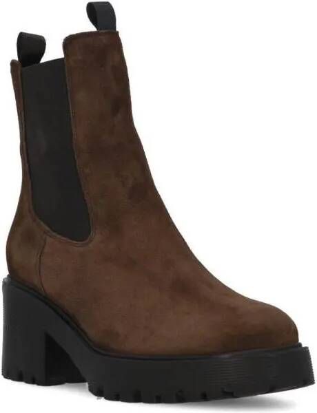 Hogan Boots H649 Chelsea Boots in bruin