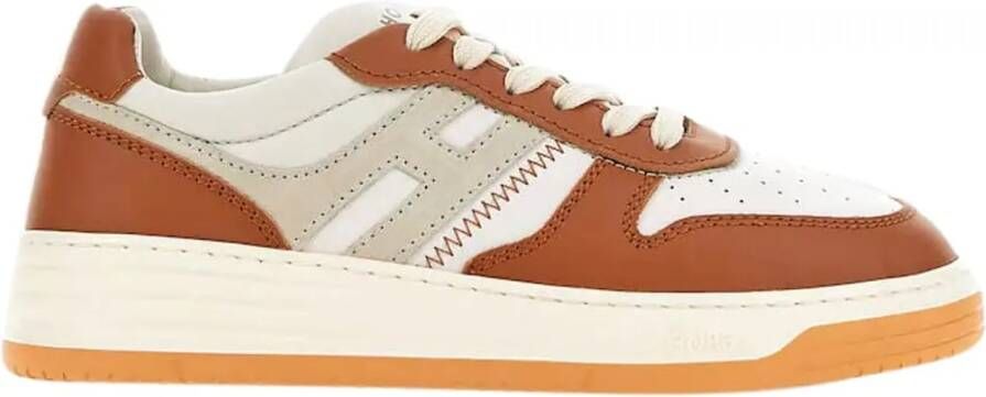 Hogan Low-Top Sneakers Brown in bruin