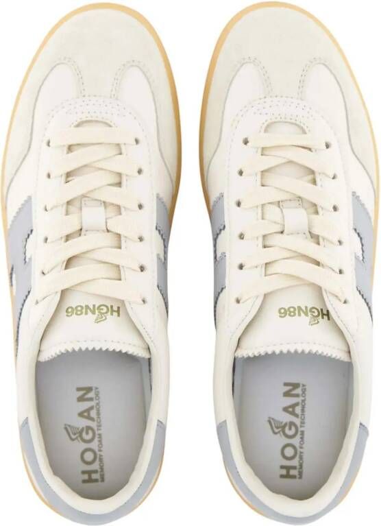 Hogan Low-Top Sneakers Dames Cool Sneaker Wit Grijs in wit