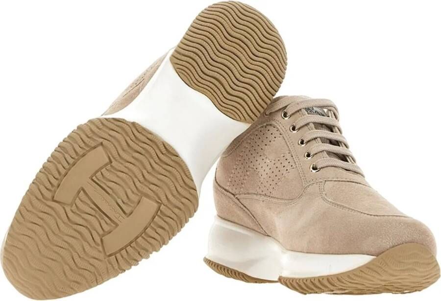 Hogan Low-Top Sneakers Flat Shoes Beige in beige