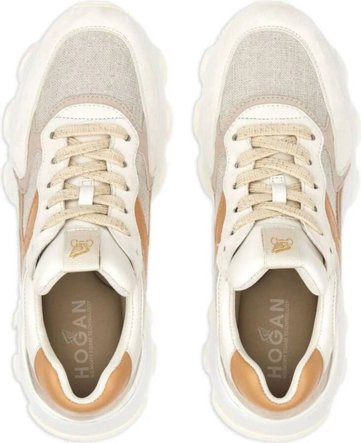 Hogan Low-Top Sneakers Flat Shoes Beige in beige