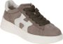 Hogan Low-Top Sneakers Flat Shoes V in taupe - Thumbnail 3