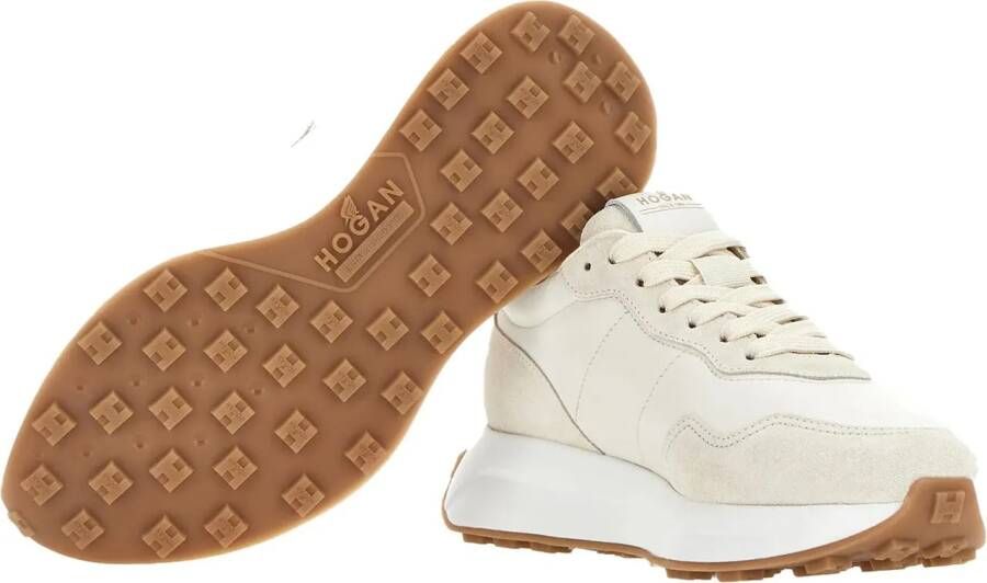 Hogan Low-Top Sneakers in beige