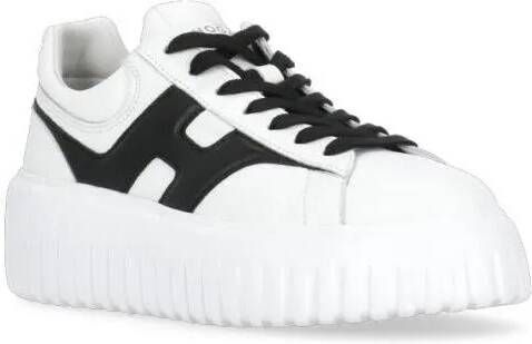 Hogan Lage-top sneaker H-Stripes Sneakers in wit