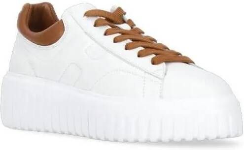 Hogan Lage-top sneaker H-Stripes Sneakers in wit