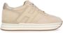 Hogan Lage-top sneaker Midi H222 Sneakers in beige - Thumbnail 3