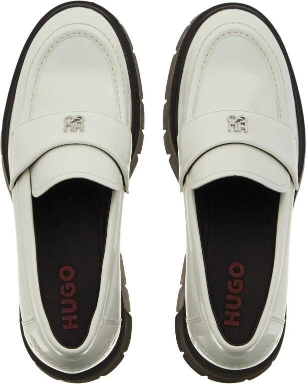 HUGO Loafers & ballerina schoenen Kris Loafer in wit