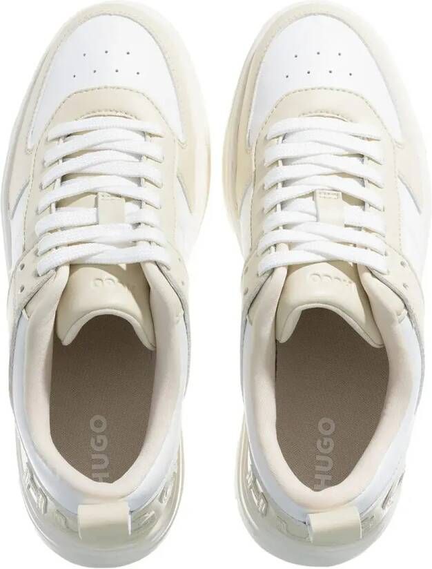 HUGO Low-Top Sneakers Lyssa Tenn pubsk in crème