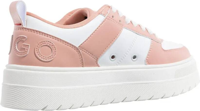 HUGO Low-Top Sneakers Lyssa Tenn pubsk in poeder roze