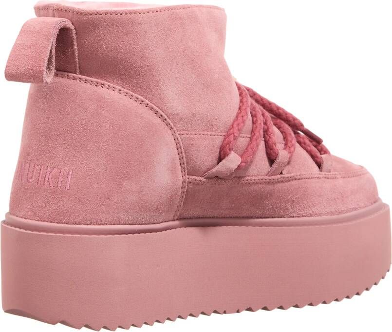 INUIKII Boots & laarzen Classic Low Platform in poeder roze