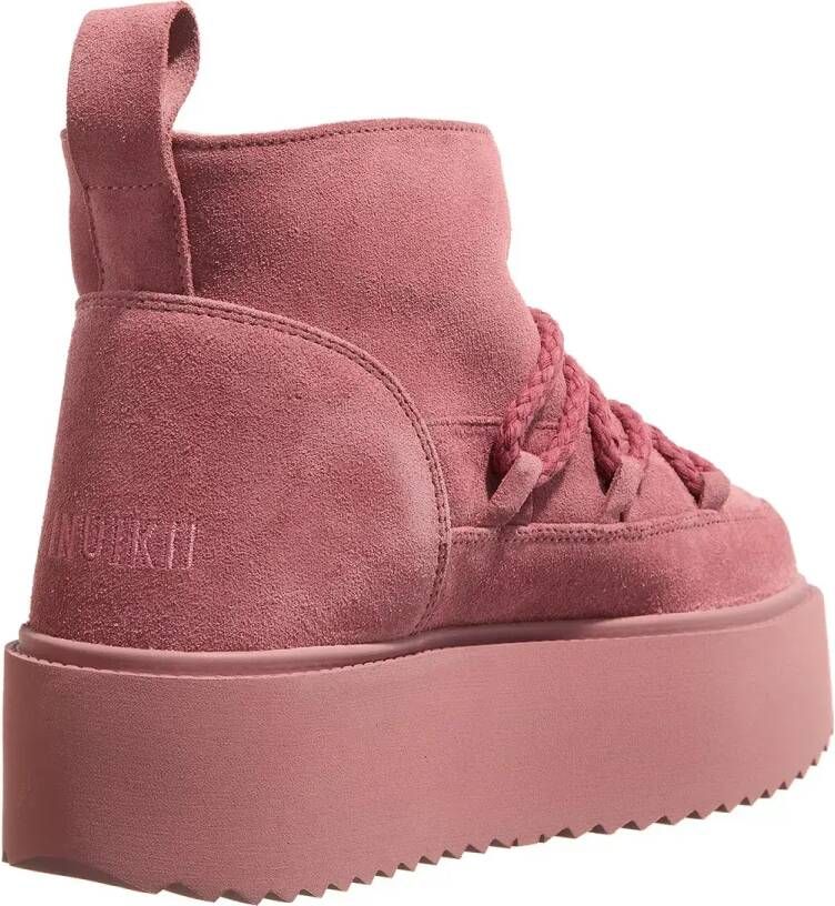 INUIKII Boots & laarzen Classic Low Platform in poeder roze