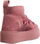 INUIKII Boots & laarzen Classic Low Platform in poeder roze - Thumbnail 4