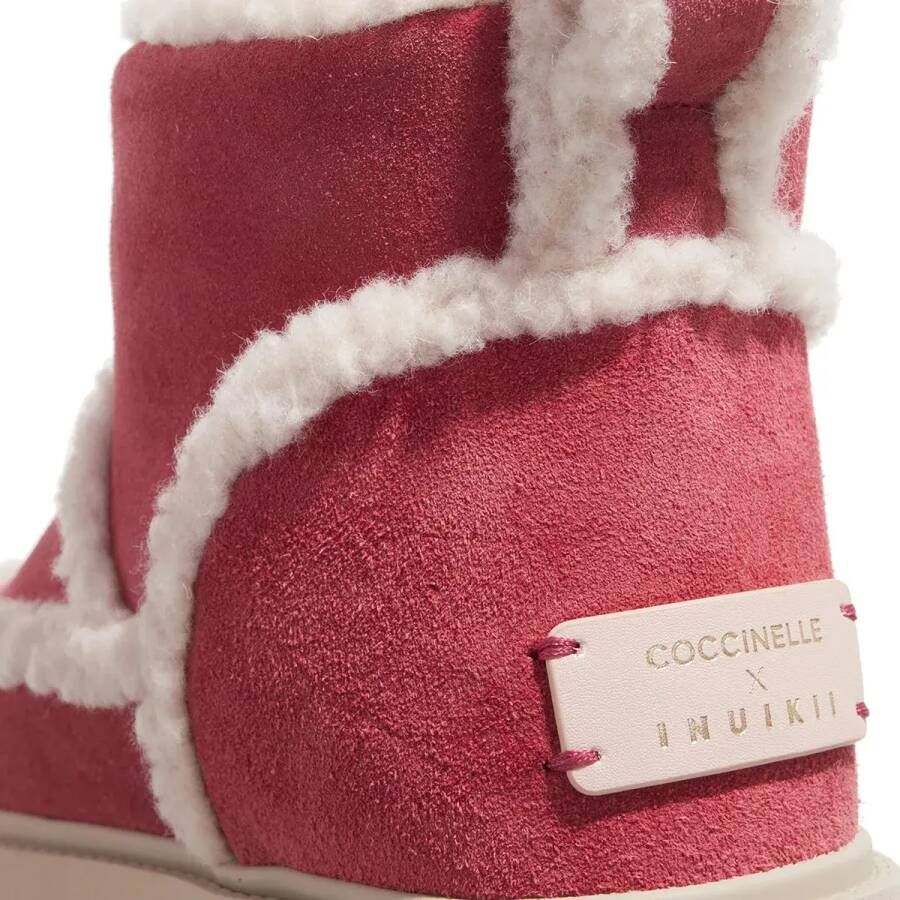 INUIKII Boots & laarzen Classic Low Shearling in poeder roze