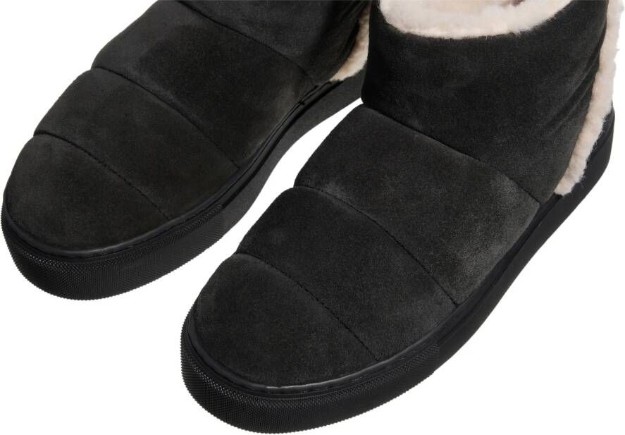 INUIKII Boots & laarzen Shearling Slipin in zwart