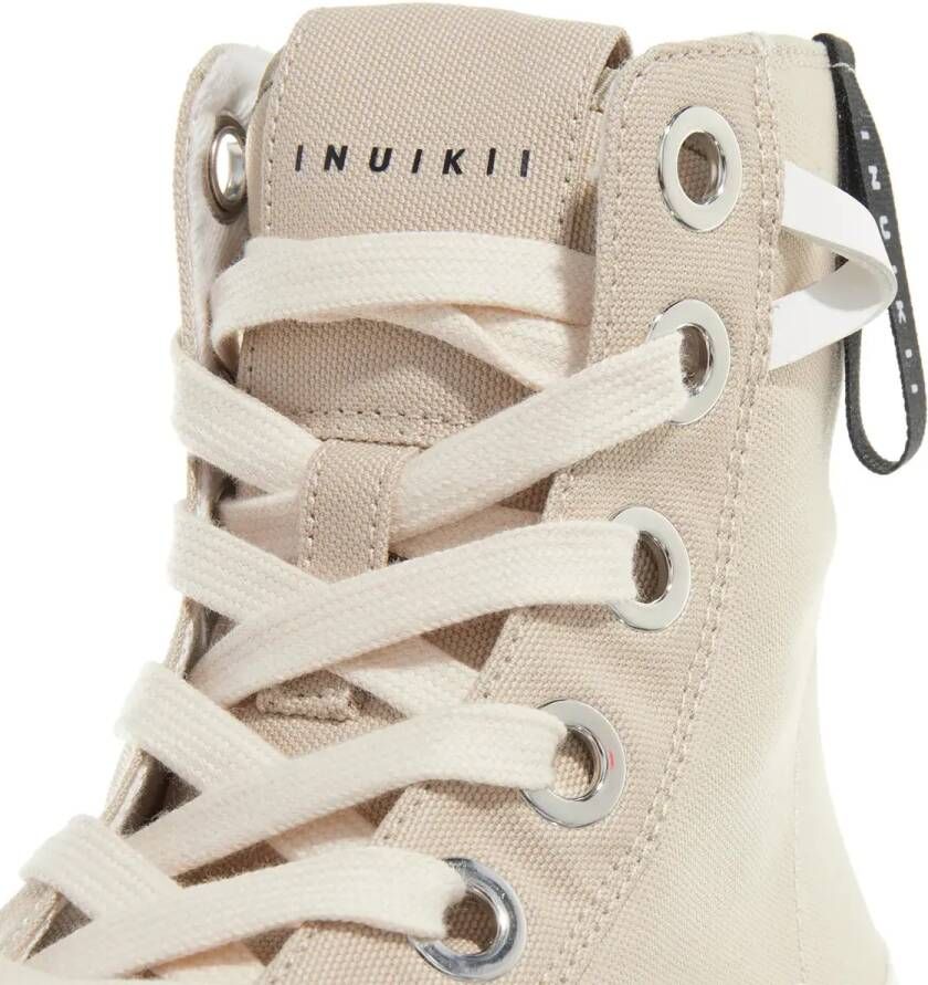 INUIKII High-Top Sneakers MATILDA CANVAS HIGH in beige