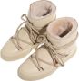 INUIKII Enkellaarsjes Dames Outdoor Snowboots Damesschoenen Leer Full Leather Beige - Thumbnail 15