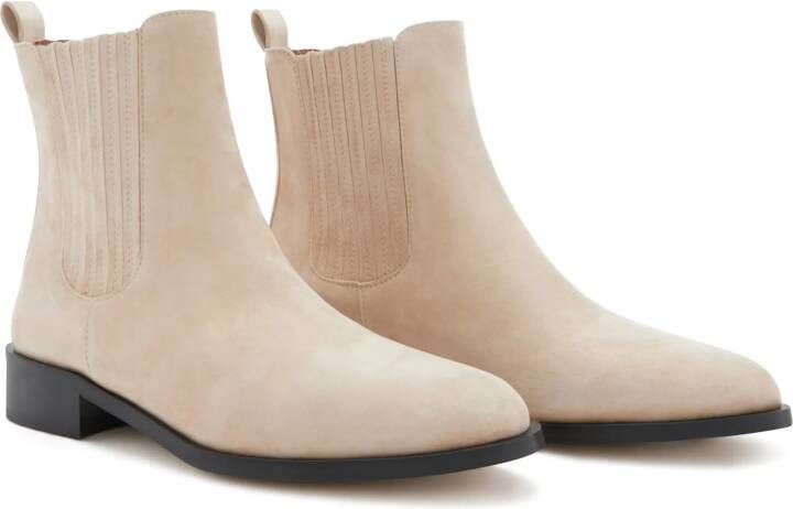 Isabel Bernard Enkellaarzen Vendôme Chey Chelsea Boots in beige