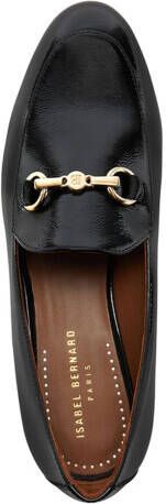 Isabel Bernard Loafers & ballerina schoenen Vendôme Fleur Calfskin Patent Leather Loafers in zwart