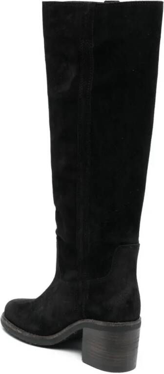 Isabel marant Boots 55Mm Knee-High Suede Boots in zwart