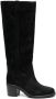 Isabel marant Boots 55Mm Knee-High Suede Boots in zwart - Thumbnail 4