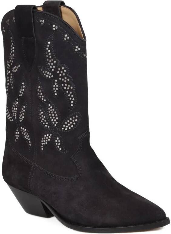 Isabel marant Boots Mini Studs Ankle Boots in zwart