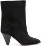 Isabel marant Boots Rouxa Suede 85Mm Boots in zwart - Thumbnail 4