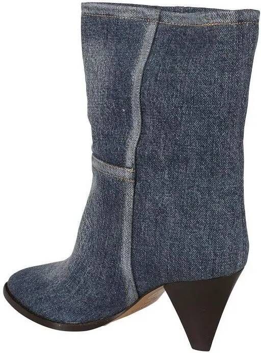 Isabel marant Boots Washed Denim Boots in blauw