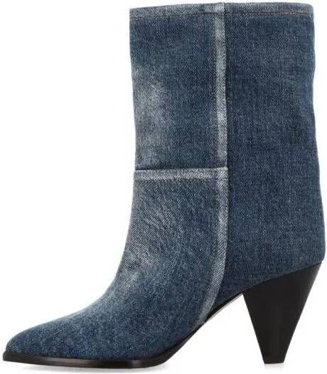 Isabel marant Boots Washed Denim Boots in blauw