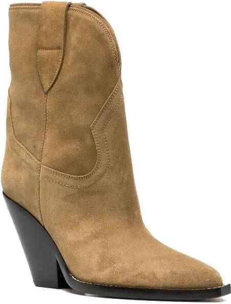 Isabel marant Boots Leyane High Ankle Boots in bruin