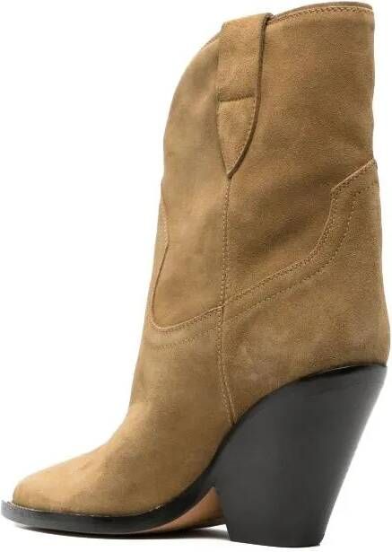 Isabel marant Boots Leyane High Ankle Boots in bruin