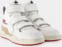 Isabel marant Low-Top Sneakers Oney High Sneakers Leather White in wit - Thumbnail 3