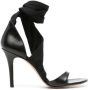 Isabel marant Sandalen Askja 105Mm Leather Sandals in zwart - Thumbnail 3