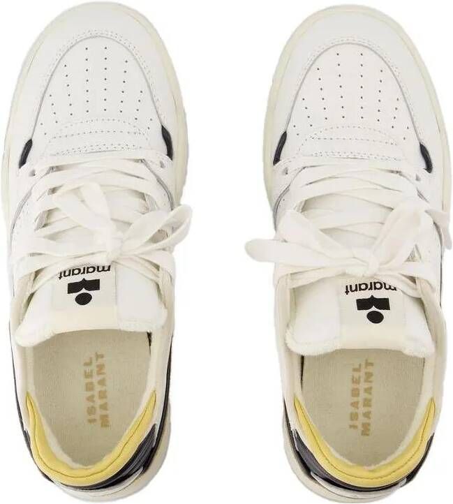 Isabel marant Sneakers Emree Sneakers Leather Yellow in geel