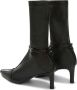 Jil Sander Boots Black Strappy Ankle Boot in zwart - Thumbnail 2