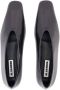 Jil Sander Loafers & ballerina schoenen Ballerinas Leather Black in zwart - Thumbnail 8