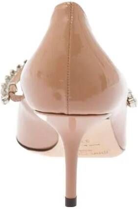 Jimmy Choo Pumps & high heels Bing' Pink Pumps With Crystal Embellishment In Pat in beige