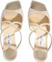 Jimmy Choo Sandalen Anise Sandals 75mm in goud - Thumbnail 2