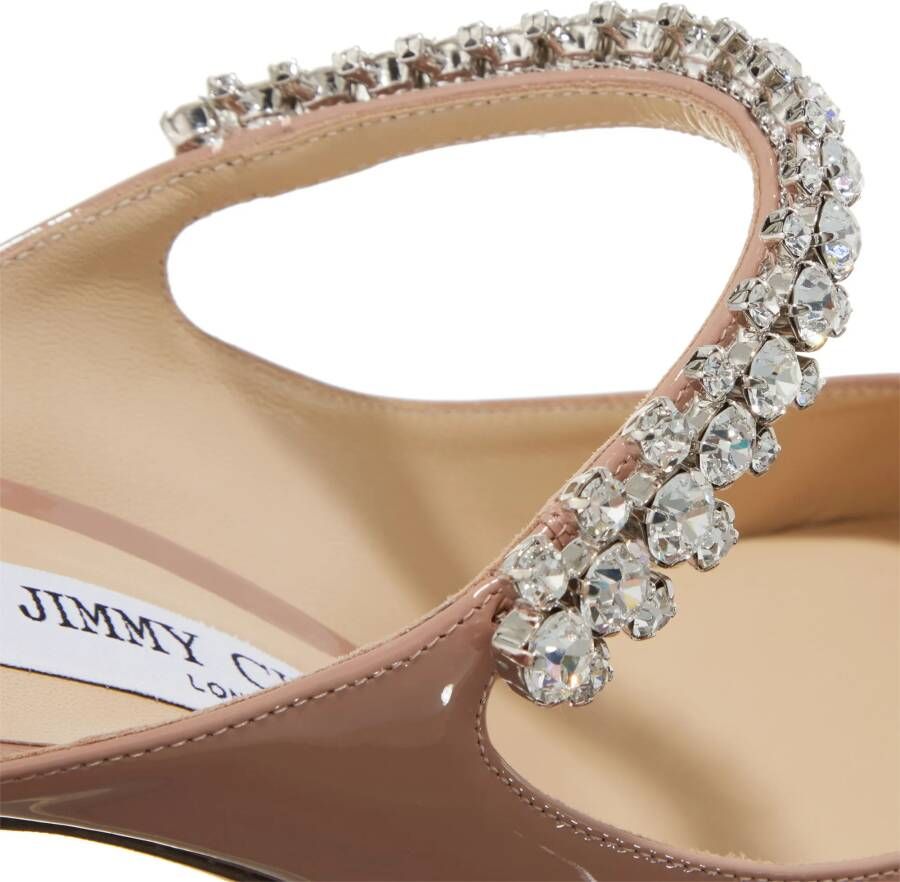 Jimmy Choo Sandalen Bing Patent Leather in beige