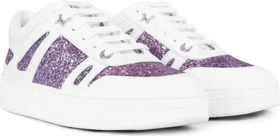 Jimmy Choo Sneakers Hawaii Glitter Sneakers in meerkleurig