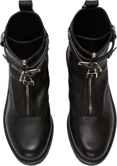 J.W.Anderson Boots Punk Combat Ankle Stiefel in zwart