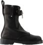 J.W.Anderson Boots & laarzen Punk Combat Boots Leather Black in zwart - Thumbnail 3